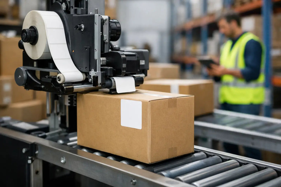 Automatizare etichetare în logistică eficientă