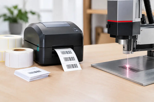 Etichete termice versus laser pentru firme