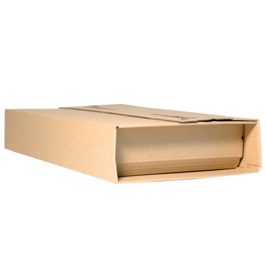 Cutie Carton Carti, 217x155x60mm, Autoadeziv, Banda Desigilare, Natur